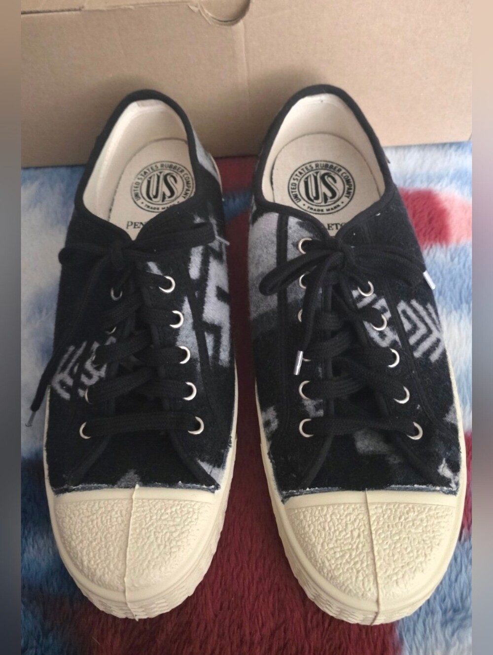 Men’s pendleton sneakers size 11 brand new Pendleton shoes low top Xtra Laces